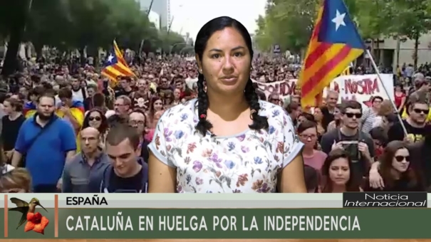 Cataluña en Huelga por la Independencia