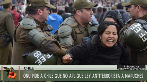 ONU Pide a Chile que No Aplique Ley Antiterrorista a Mapuches