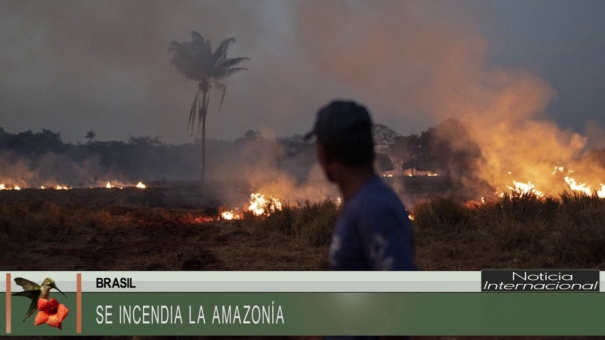 Se Incendia la Amazonia